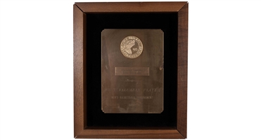 Christian Laettners 1992 Duke University ACC Mens Basketball Tournament MVP Award – Laettner Collection
