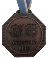 Christian Laettners 1990 FIBA World Championship 3rd Place Bronze Medal – Laettner Collection