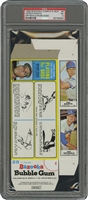 1968 Bazooka Complete Box with Pete Rose, Orlando Cepeda, Don Drysdale, Ron Santo & Tommie Agee – PSA EX 5 (Pop One, Only Two Higher)