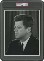 1960s John F. Kennedy (White House Portrait) Original Photograph – PSA/DNA Type 1