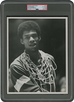 Late 1960s Lou Alcindor UCLA Original Photograph by Malcolm Emmons – PSA/DNA Type 1