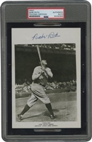 1947 Babe Ruth Autographed Ford Motor Co. American Legion Premium 5x7 Photo – PSA/DNA Authentic