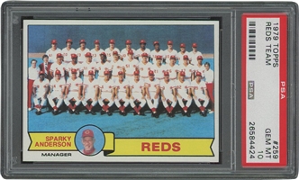 1979 Topps #259 Reds Team – PSA Gem Mint 10