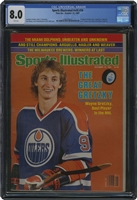 10/12/1981 Wayne Gretzky "The Great Gretzky" Sports Illustrated First Cover – CGC 8.0
