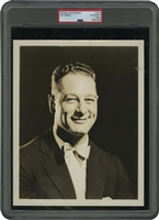 Stunning 1932 Lou Gehrig Original Studio Portrait Photograph (Notable Christy Walsh Syndicate) – PSA/DNA Type 1
