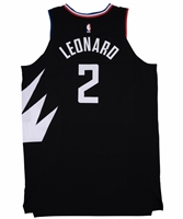 11/1/2023 Kawhi Leonard Los Angeles Clippers Game Worn Road Jersey (38 Pts. against Lakers) – Sports Investors Photomatched