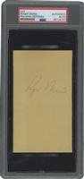 Roger Maris Cut Signature – PSA/DNA Authentic