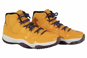 Kobe Bryant Autographed Nike Air Jordan 11 Sneakers (Customized by Illery) – Panini COA