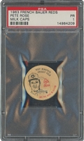 1963 French Bauer Reds Milk Caps Pete Rose – PSA PR 1