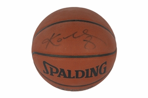 Kobe Bryant Autographed Spalding Official NBA Basketball – PSA/DNA LOA