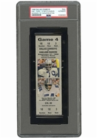 9/27/1998 Charles Woodson 1st Career Interception (Oakland Raiders @ Dallas Cowboys) Full Ticket – PSA Authentic