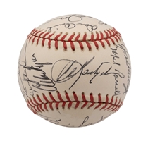 1967 Boston Red Sox A.L. Champions (Reunion) Team Signed OAL Baseball – PSA/DNA 7 Overall Grade