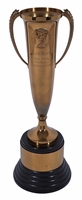 Sam Huffs 1961 NFL Pro Bowl "Lineman of Game" Trophy (Huff Estate Collection)