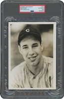 1937 Bob Feller (First Full MLB Season) Original Portrait Photograph – PSA/DNA Type 1