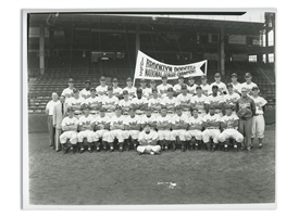 1952 Brooklyn Dodgers National League Champions Original Team Photograph by Barney Stein – PSA/DNA Type II, Stein Family Collection