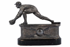 1928 Spalding "First Baseman" Figural Baseball Trophy