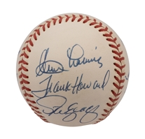Barney Steins Dodgers HOFer & Stars Multi-Signed ONL Baseball incl. Duke Snider, Frank Howard, Branca, Roe, etc. – Beckett LOA