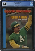 Oct. 6, 1975 Sports Illustrated Reggie Jackson [Oakland As] "Four in a Row?" – CGC 9.6 (Highest Graded, Pop 1)
