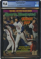 Nov. 3, 1986 Sports Illustrated New York Mets World Series Champions ("Knight Cap") – CGC 9.6 (Highest Graded, Pop 2)