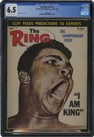 April 1964 The Ring Magazine Cassius Clay "I Am King" – CGC 6.5 (Highest Graded, Pop 1)