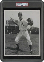 Rare 1962 Ken Hubbs Chicago Cubs Rookie of the Year (Killed in 64 Plane Crash at Age 22) Original Photograph by Don Wingfield (Only Known Copy!) – PSA/DNA Type 1