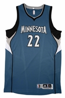12/1/2014 Andrew Wiggins Minnesota Timberwolves Rookie Game Worn & Photomatched Road Jersey – T-Wolves & Photo-Match.com LOAs