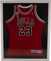 Michael Jordan Autographed Chicago Bulls Mr June Road Jersey with Logo Patch – Upper Deck Authenticated