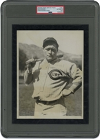 1931 Hack Wilson Chicago Cubs (Spring Training After Still-MLB Record 190 RBI Season) Original Photograph – PSA/DNA Type 1