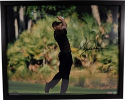 Tiger Woods Boldy Autographed "Nature" 16x20 UDA Photo – Upper Deck Authenticated