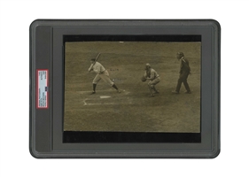 1926 Babe Ruth World Series Game 2 Original Action Photograph – PSA/DNA Type 1