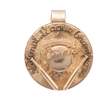 1962 San Francisco Giants National League Champions 14K Gold Money Clip Presented to Shortstop Jose Pagan