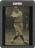 C. 1920s Babe Ruth Mighty Swing Original Photograph – PSA/DNA Type 1