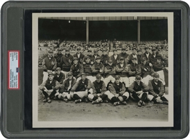 1926 New York Yankees Original Team Photograph by Cosmo Sileo (Used for 1927 McKibbin Sport Jackets Publication) – PSA/DNA Type 1