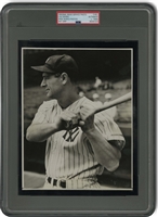 C. 1930s Lou Gehrig New York Yankees "Bat Grip" Original Photograph – PSA/DNA Type 1
