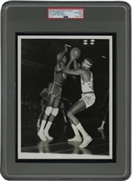 1965 Wilt Chamberlain "First Game as Philadelphia 76er" Original Photograph – PSA/DNA Type 1